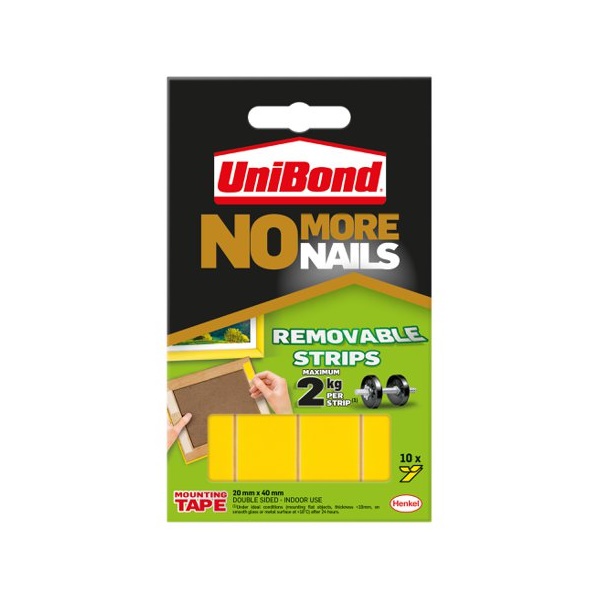 Click for a bigger picture.Unibond No More Nails Ultra Strong Double