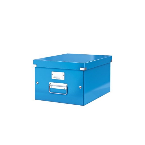 Click for a bigger picture.Leitz Click & Store Storage Box Medium Blu
