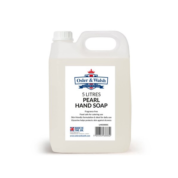 Click for a bigger picture.ValueX Liquid Hand Soap 5 Litre Pearl LHS5