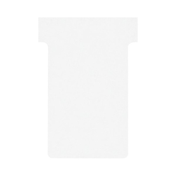 Click for a bigger picture.Nobo T-Cards A50 Size 2 White (Pack 100) 2