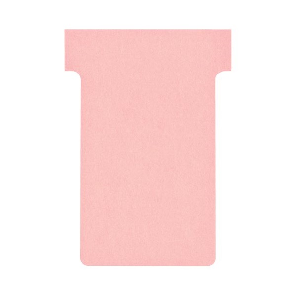 Click for a bigger picture.Nobo T-Cards A50 Size 2 Pink (Pack 100) 20