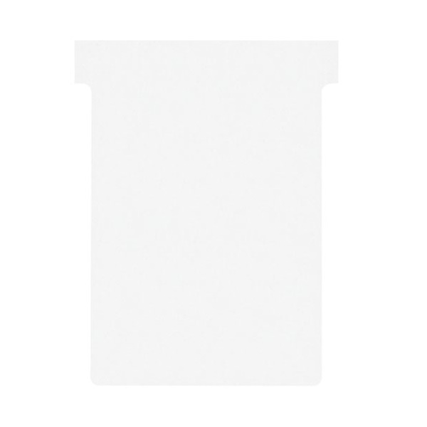Click for a bigger picture.Nobo T-Cards A80 Size 3 White (Pack 100) 2