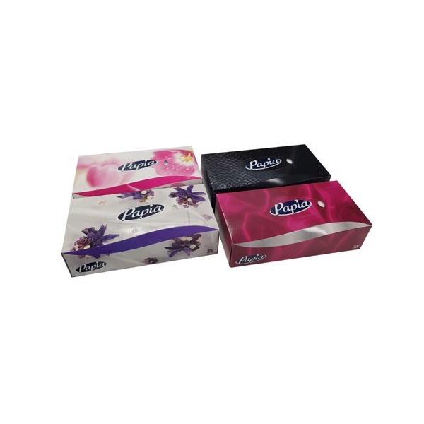 Click for a bigger picture.Papia 2 Ply Luxury Facial Tissues 100 Shee