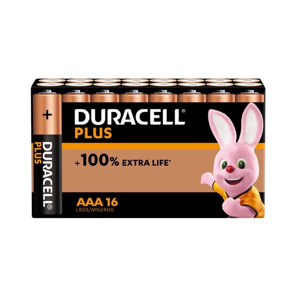 Click for a bigger picture.Duracell Plus AAA Alkaline Battery (Pack 1