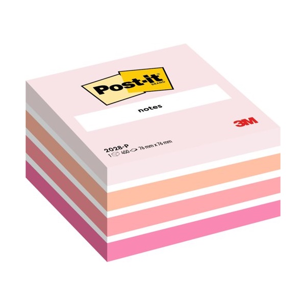 Click for a bigger picture.Post-it Note Cube 76x76mm 450 Sheets Paste