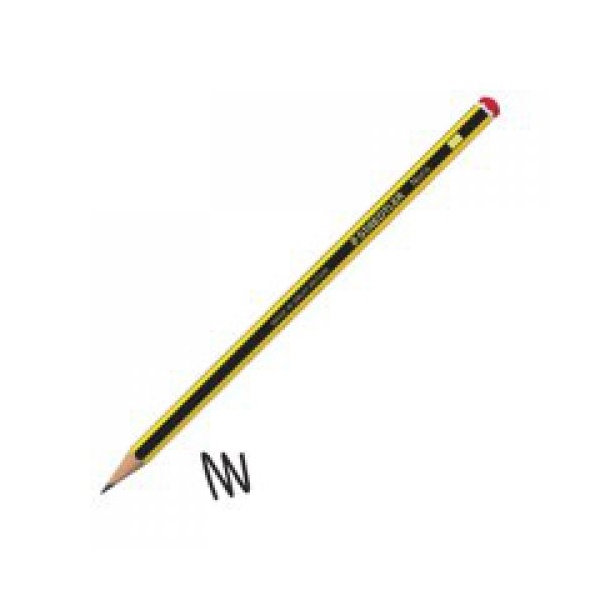 Click for a bigger picture.Staedtler Noris 2B Pencil Yellow/Black Bar