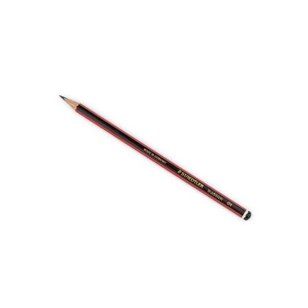 Click for a bigger picture.Staedtler 110 Tradition 4H Pencil Red/Blac