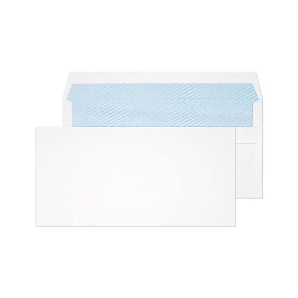 Click for a bigger picture.ValueX DL Envelopes Wallet Self Seal White