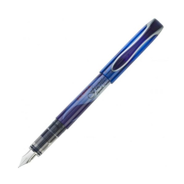 Click for a bigger picture.Zebra Fuente Disposable Fountain Pen Blue