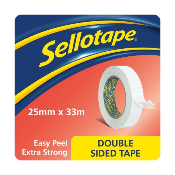 Click for a bigger picture.Sellotape Easy Peel Extra Strong Double Si