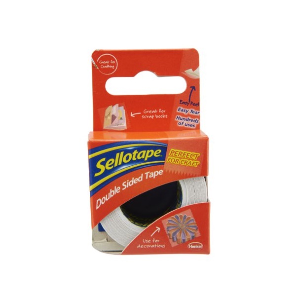 Click for a bigger picture.Sellotape Easy Peel Extra Strong Double Si