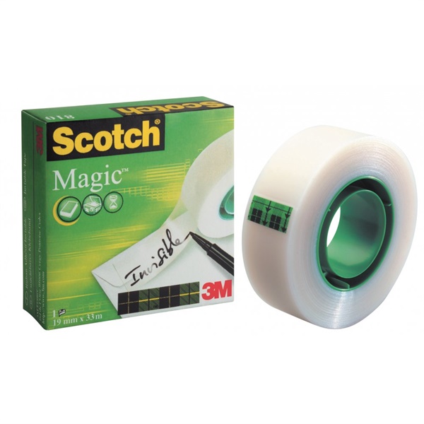 Click for a bigger picture.Scotch Magic Tape Tower 19mmx33m (Pack 8)