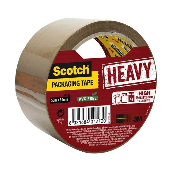 Click for a bigger picture.Scotch Packaging Tape Heavy Brown x 1
