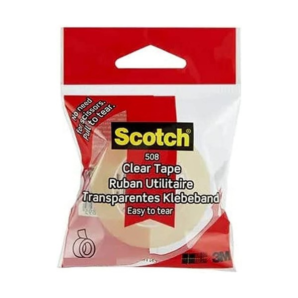 Click for a bigger picture.Scotch 508 Transparent Tape Easy to Tear 2