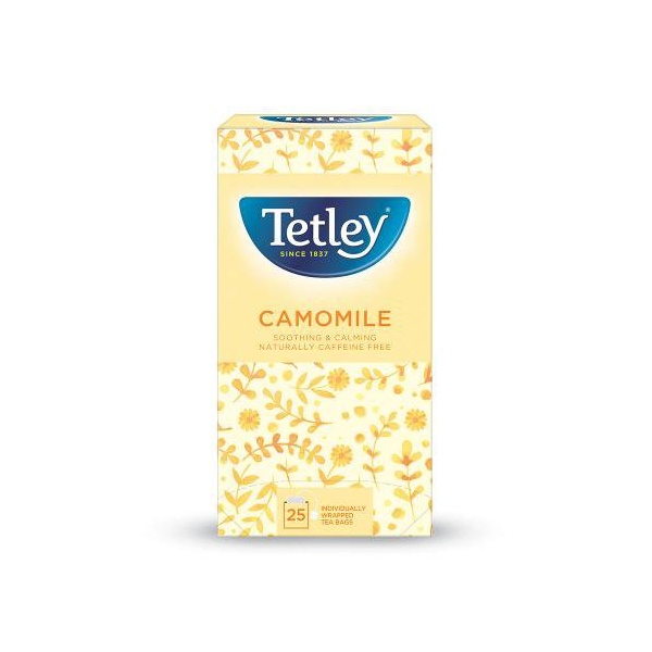Click for a bigger picture.Tetley Camomile Tea Bags Individually Wrap