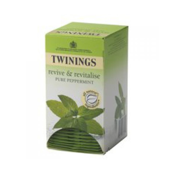Click for a bigger picture.Twinings Pure Pepppermint Tea Bags Individ