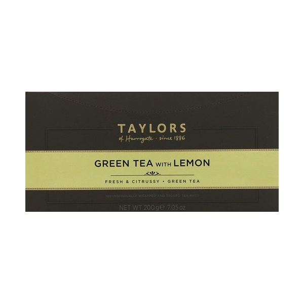 Click for a bigger picture.Taylors Green & Lemon Tea Envelopes (Pack