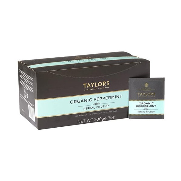 Click for a bigger picture.Taylors Peppermint Tea Envelopes (Pack 100