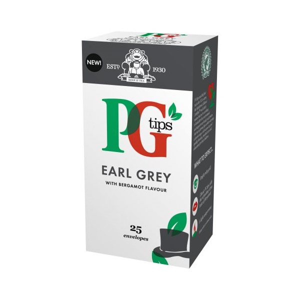 Click for a bigger picture.PG Tips Earl Grey Tea Envelopes (Pack 25)