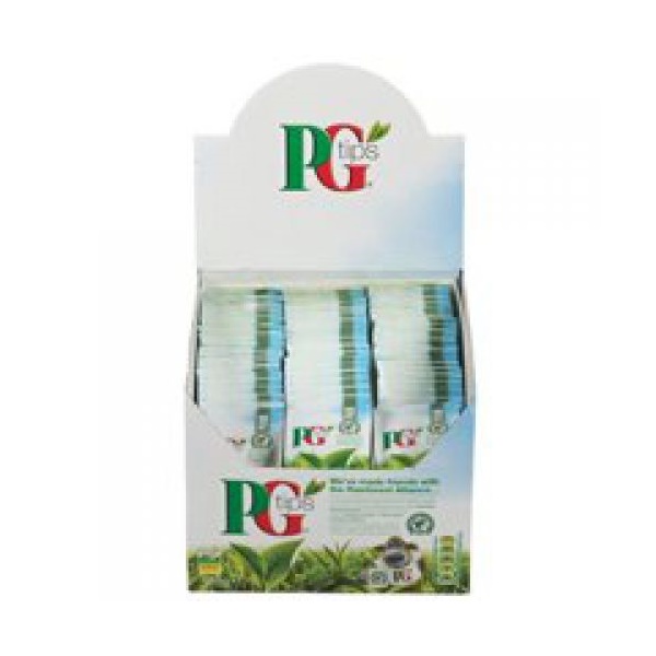Click for a bigger picture.PG Tips Envelopes Individually Wrapped Tag