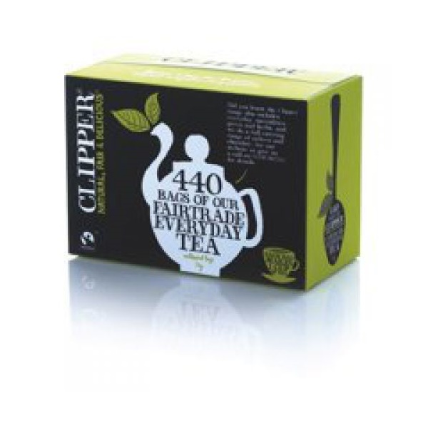 Click for a bigger picture.Clipper Fairtrade Everyday One Cup Tea Bag