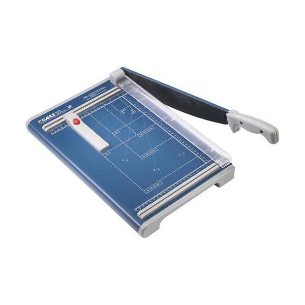 Click for a bigger picture.Dahle 533 A4 Personal Guillotine - cutting