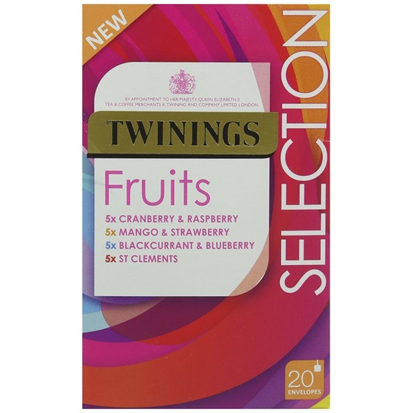 Click for a bigger picture.Twinings Fruit Selection Tea Bags Individu