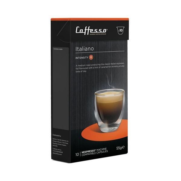 Click for a bigger picture.Caffesso Italiano Nespresso Compatible Cof