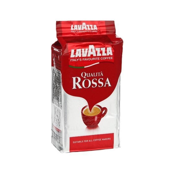 Click for a bigger picture.Lavazza Qualita Rossa Ground Filter Coffee