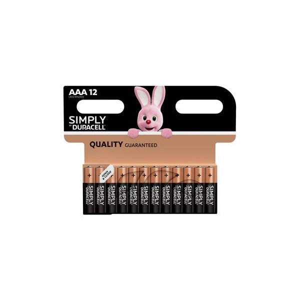 Click for a bigger picture.Duracell Simply AAA Alkaline Batteries (Pa