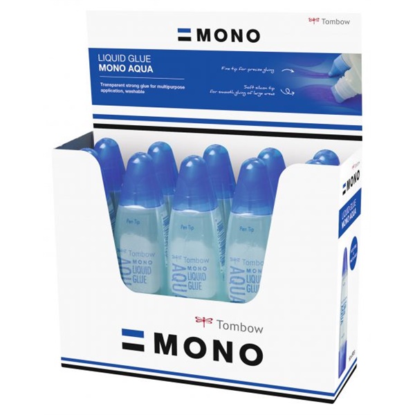 Click for a bigger picture.Tombow MONO Aqua Liquid Glue With Two Tips
