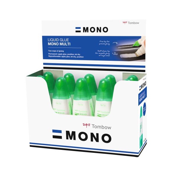 Click for a bigger picture.Tombow MONO Multi Liquid Glue With Two Tip