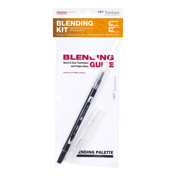 Click for a bigger picture.Tombow Blending Kit For Blending Water Bas