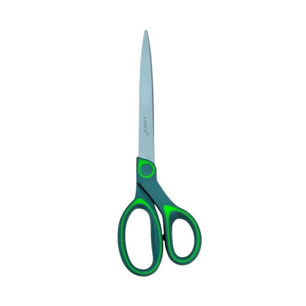 Click for a bigger picture.Linex Soft Touch Scissors Green 230mm - 40