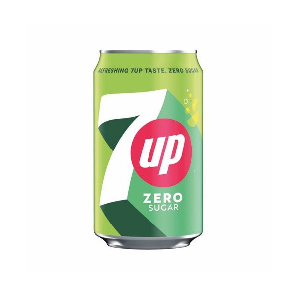 Click for a bigger picture.7up Free Drink Can 330ml (Pack 24) 402049