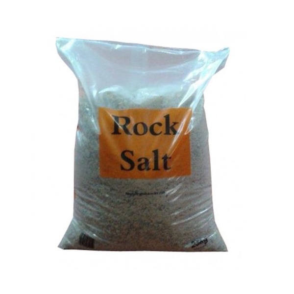 Click for a bigger picture.ValueX Brown Rock Salt 25kg Bag 108098 DD