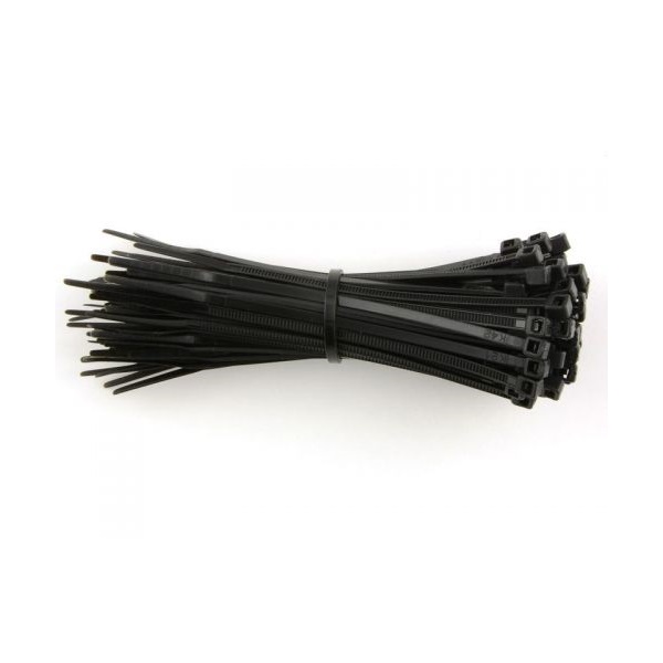 Click for a bigger picture.ValueX Cable Ties 100x2.5mm Black - 100