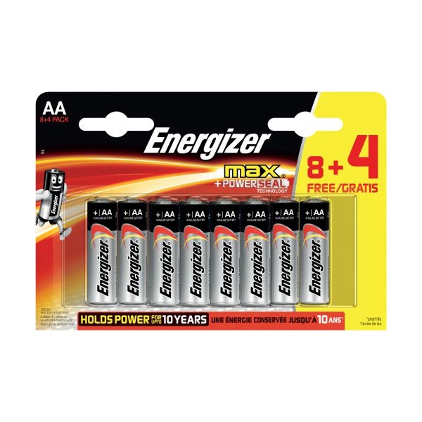Click for a bigger picture.Energizer Max AA Alkaline Batteries (Pack