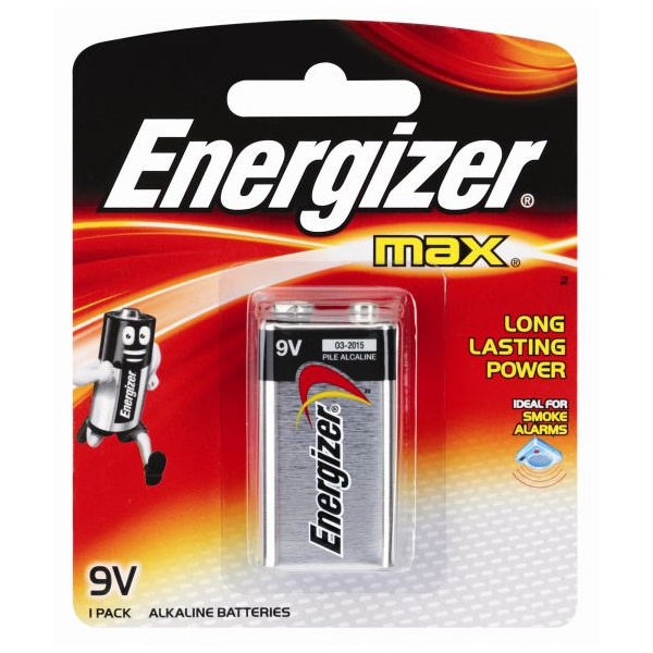 Click for a bigger picture.Energizer Max 9V Alkaline Batteries (Pack