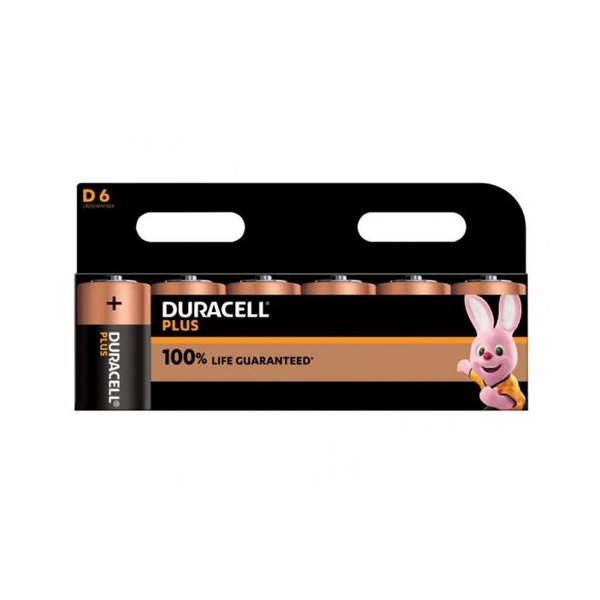 Click for a bigger picture.Duracell Plus D Alkaline Batteries (Pack 6