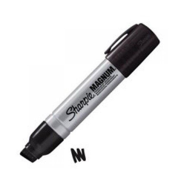 Click for a bigger picture.Sharpie Magnum Metal Permanent Marker Chis