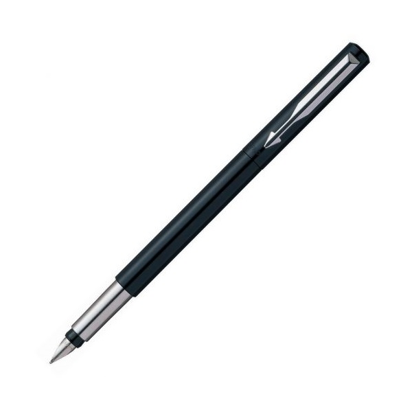 Click for a bigger picture.Parker Vector Fountain Pen Black/Stainless