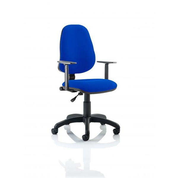 Click for a bigger picture.Eclipse Plus I Blue Chair With Adjustable