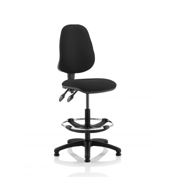 Click for a bigger picture.Eclipse Plus II Chair Black Hi Rise Kit KC