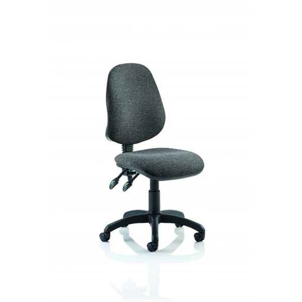 Click for a bigger picture.Eclipse Plus II Chair Charcoal Without Arm