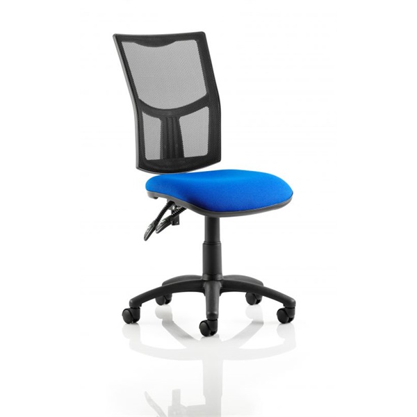 Click for a bigger picture.Eclipse Plus II Mesh Chair Blue KC0168 DD