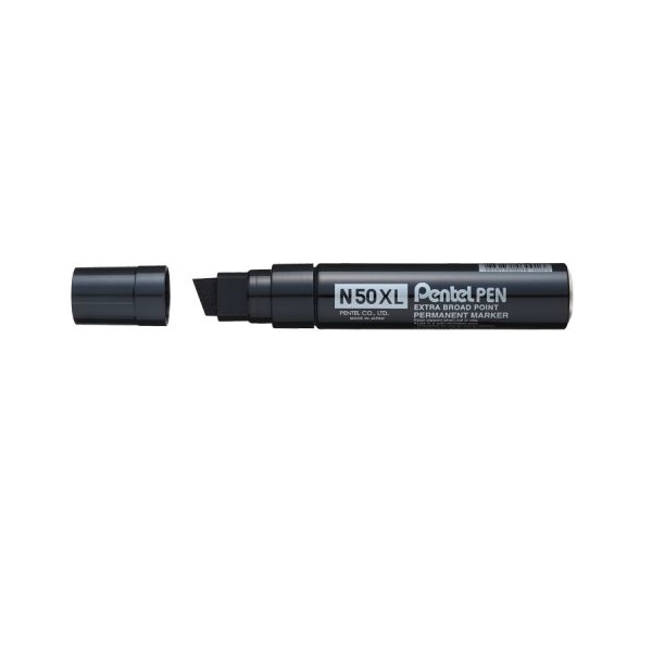 Click for a bigger picture.Pentel N50XL Permanent Marker Jumbo Chisel