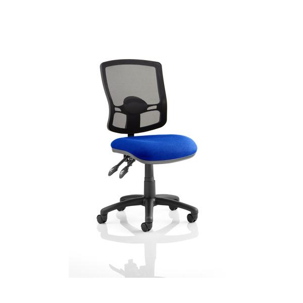 Click for a bigger picture.Eclipse Plus II Mesh Deluxe Chair Blue KC0