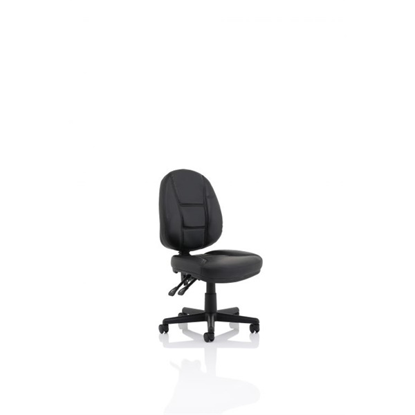 Click for a bigger picture.Jackson Black Leather Chair OP000229 DD