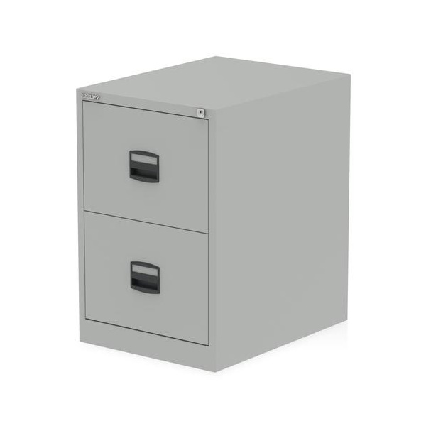 Click for a bigger picture.Qube by Bisley 2 Drawer Filing Cabinet Goo